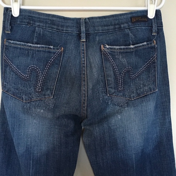 Citizens of Humanity flare jeans women’s 30 VGUC dunaway - Picture 3 of 6